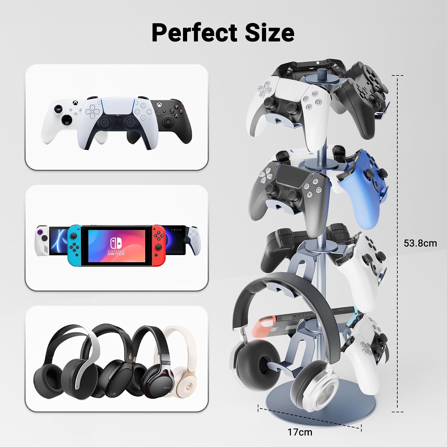 Premium Aluminum Alloy Gamepad Stand