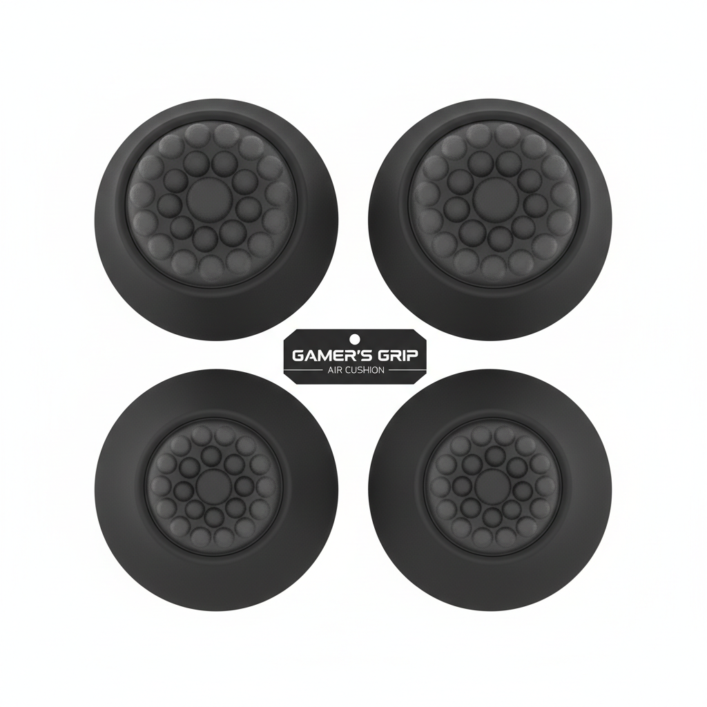 Air cushion thumbstick caps controller grip accessories on white background